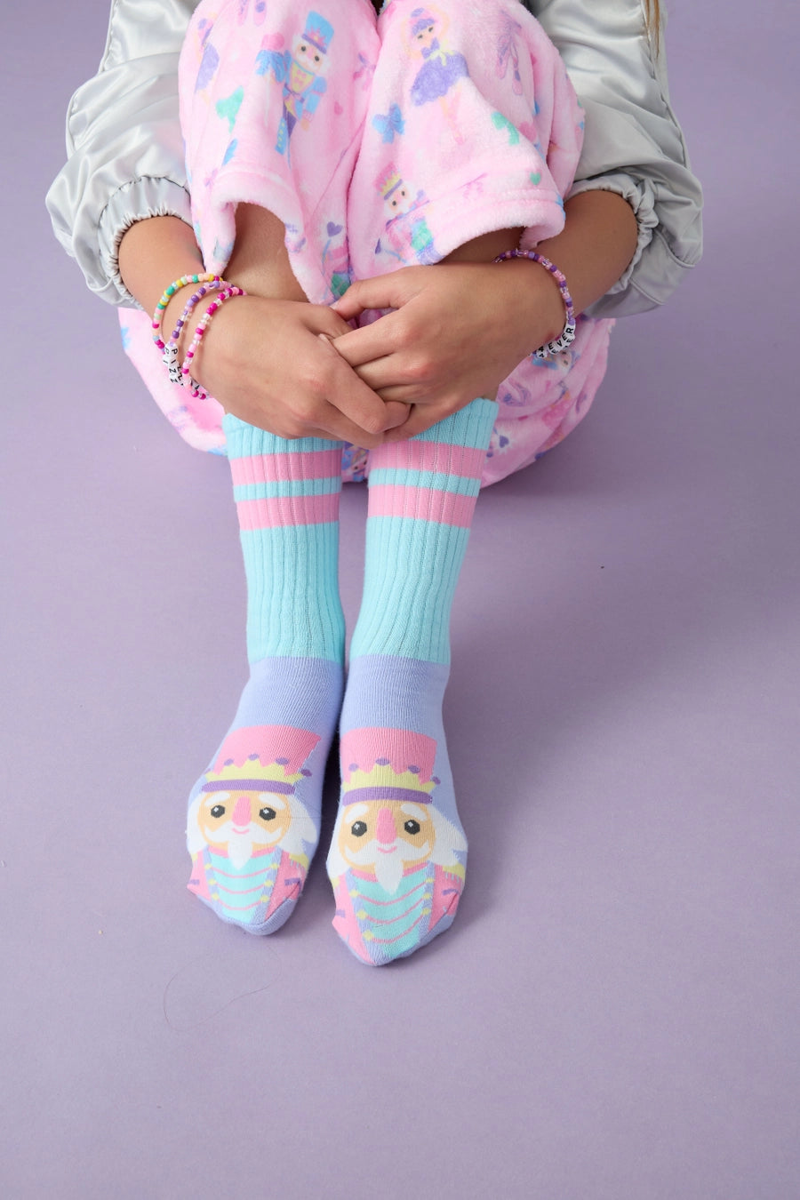 Iscream Nutcracker Ballet Socks