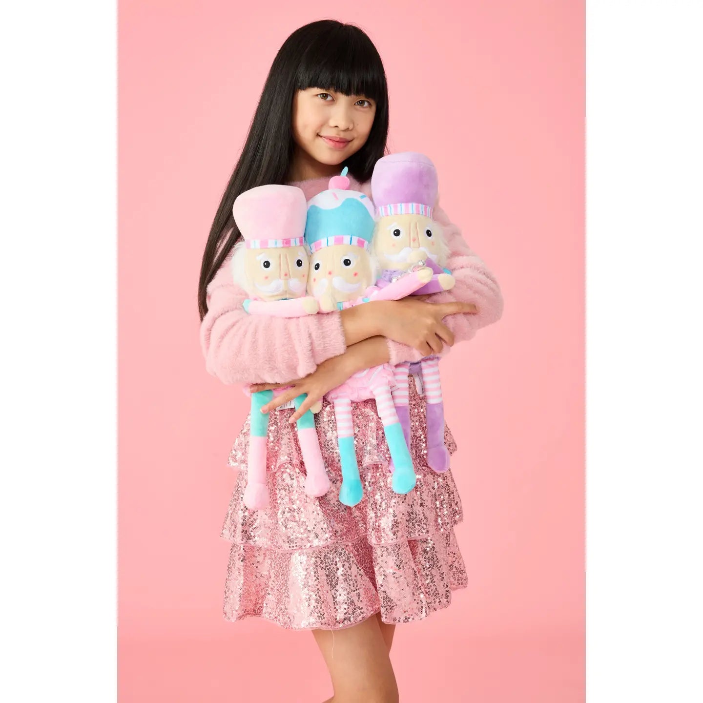 Iscream Pink Nutcracker Pillow