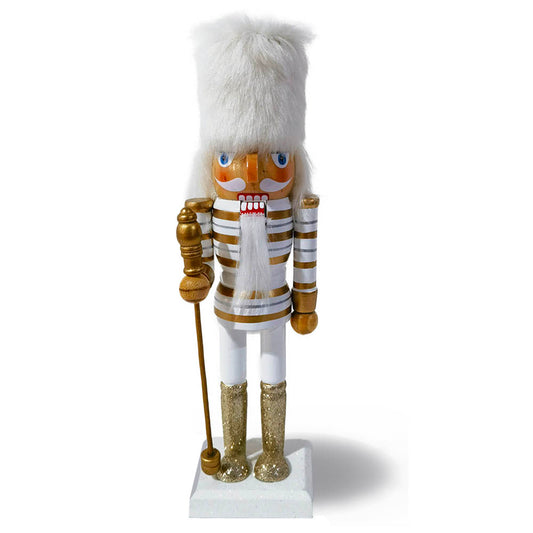 Fancy Gilded Nutcracker 10 inch