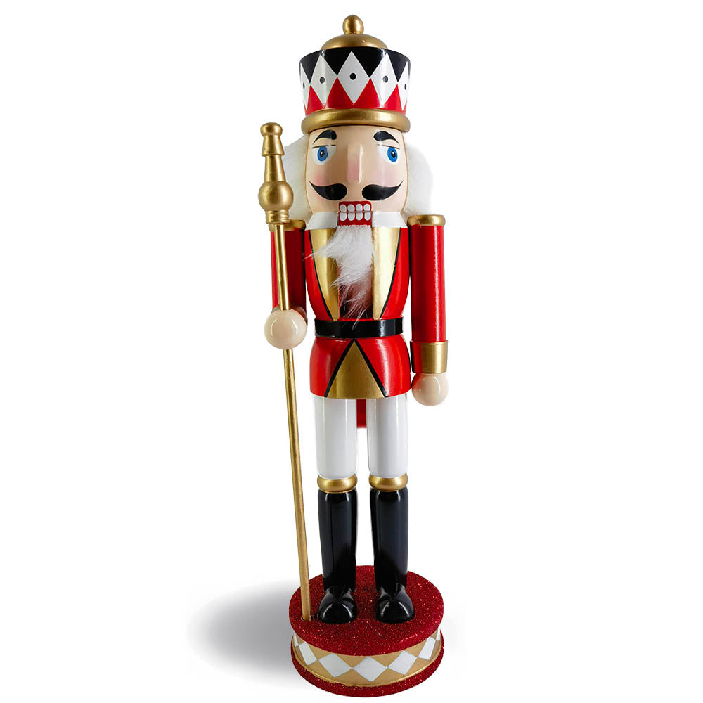 King of Diamonds Nutcracker 14 Inch