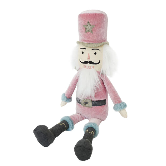 Mon Ami the Nutcracker Shelf Sitter - Pink