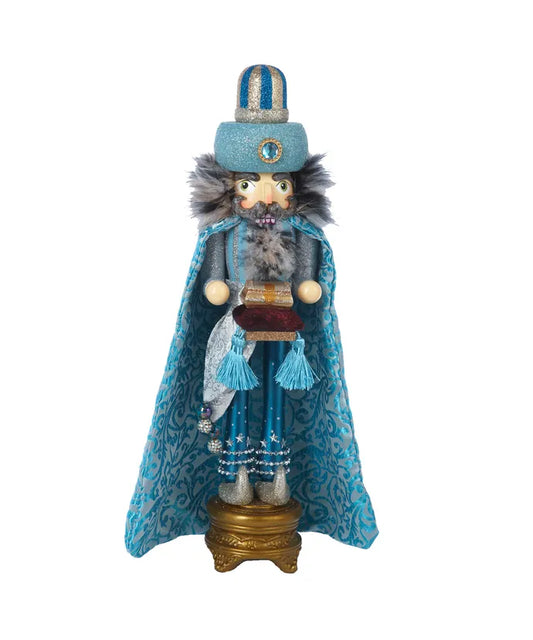 18" Hollywood Nutcrackers™ Turquoise King Nutcracker