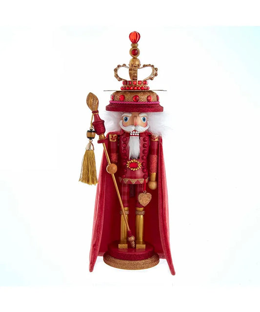 18" Hollywood Nutcrackers™ Coral King Nutcracker