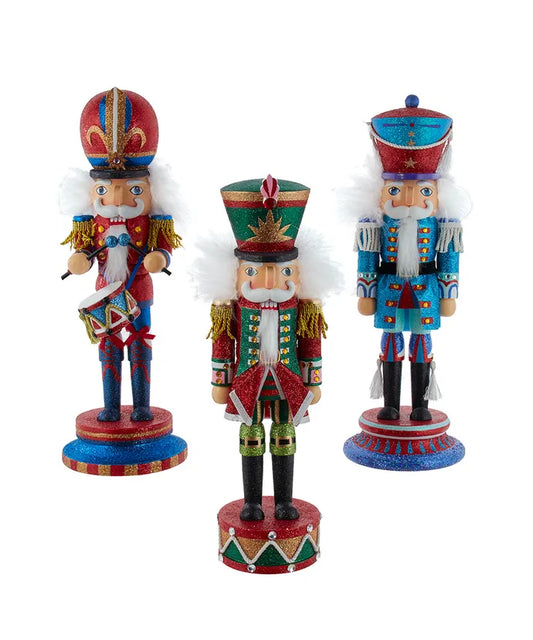15" Hollywood Nutcrackers™ Colorful Soldier Nutcrackers, Assorted Colors
